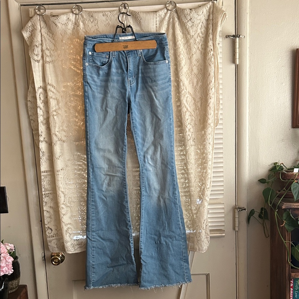Women's 726 High Rise Flare Light Blue Levi’s